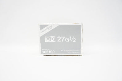 BD 305109 Precision Glide Ndle 27G 1/2 - Box of 50